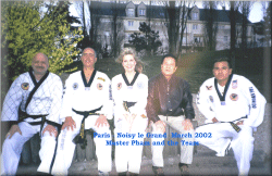 Paris mars 2002 with Master Pham